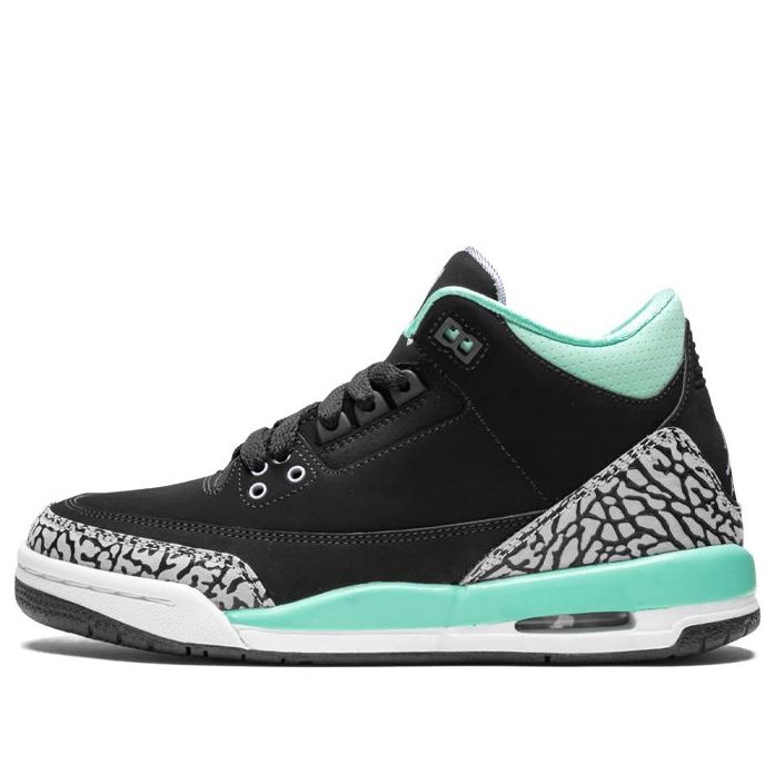 (GS) Air Jordan 3 Retro 'Black Mint' 441140-045  #