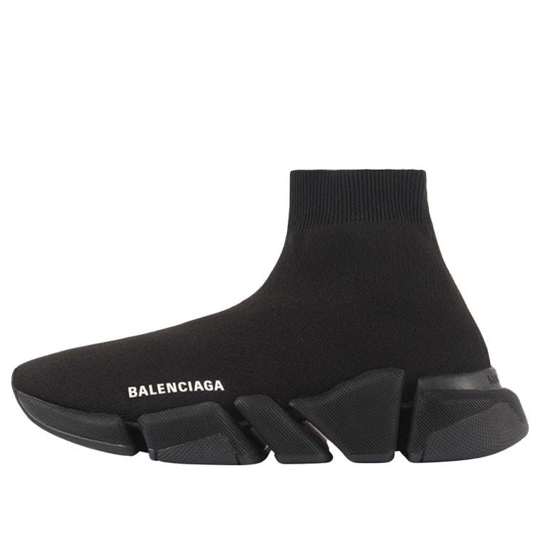 Balenciaga Speed.2 Sneaker 'Black' 617239W17011013 #