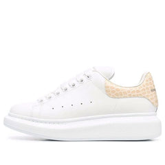 (WMNS) Alexander McQueen Oversized Sneaker 'White Sand' 553770WIBNA9758 #
