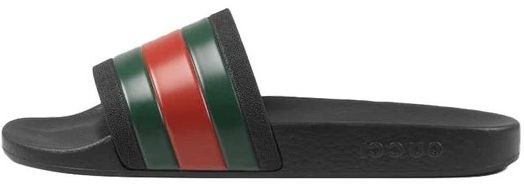 Gucci Rubber slide " Black ".